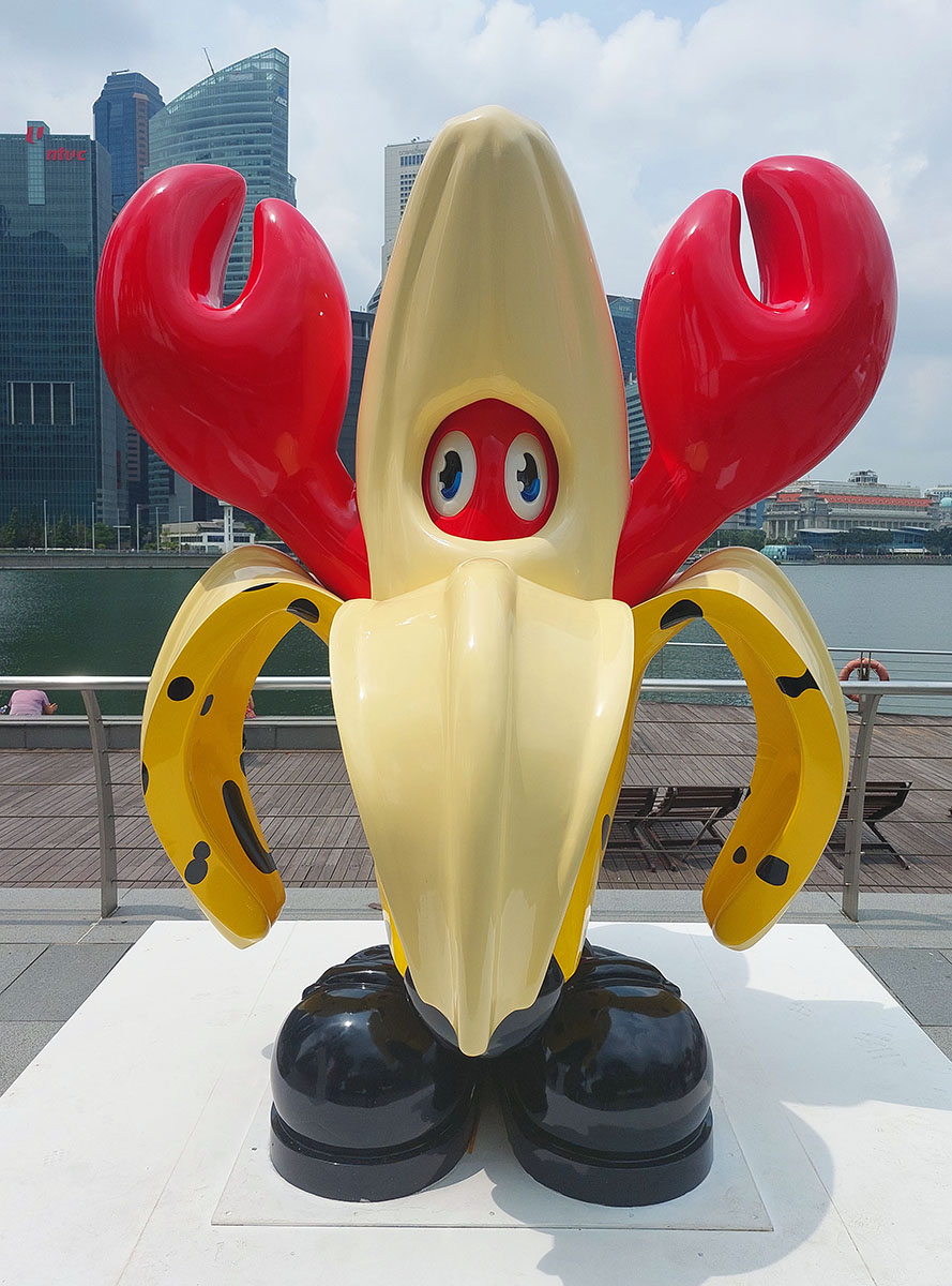 Artworks were not confined to the main venues as Singapore offered a city-wide art event.